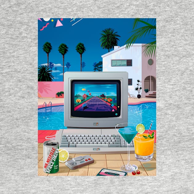 Summer computer chill by Mr.Melville